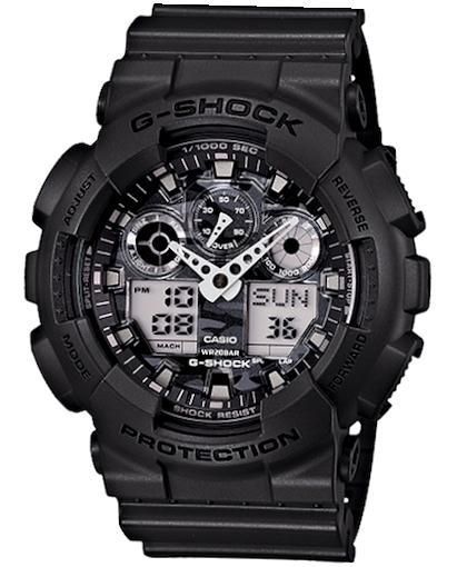 Casio G-shock Ga-100-cf-8adr Special Color - Mineral Glassmagnetic Resistantshock Resistant200-meter Water Resistancecase / Bezel Material: Resinresin Band - Photo n°1