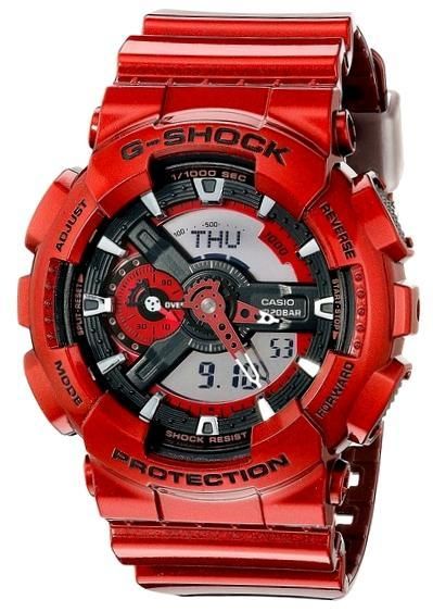 Casio G-shock ga-110nm-4adr Shock & Magnetic Resistant Auto Led World Time 29 Zones - 4 Daily Alarms Snooze Alarm Hourly Time Signal Countdown Timer Full Auto-calendar Wr 200mt - Photo n°1