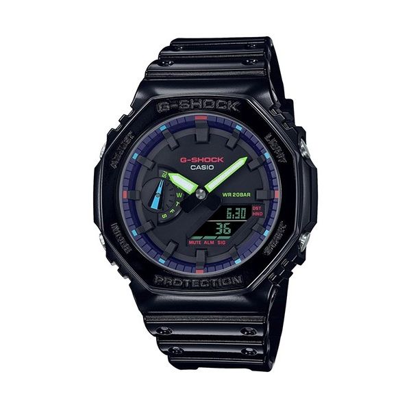 Casio G-shock Ga-2100rgb-1aer - Photo n°1