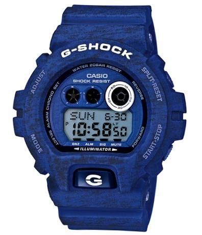 Casio G-shock Gd-x6900ht-1er Blue Chrono. Resin Case & Strap. Super Auto Led. Yacht Timer. 3 Alarms. Snooze. Automatic Calendar. Wr 200 Mt **original Box** GD-X6900HT-2ER - Photo n°1