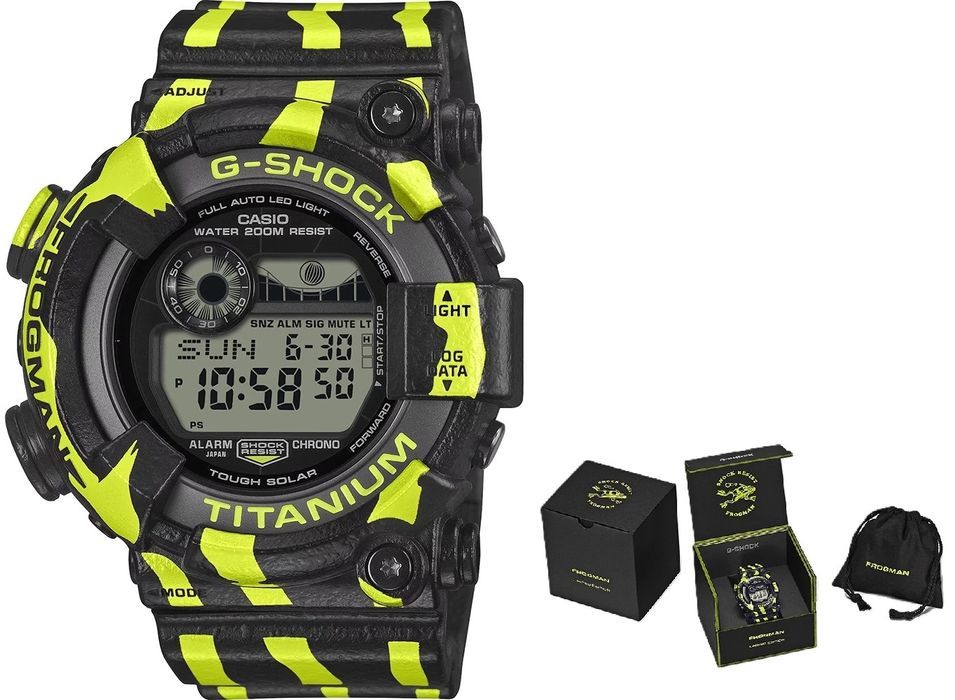 Casio G-shock Master Of G Frogman Poison Dart Frog Edt. GW-8200TPF-1ER - Photo n°1