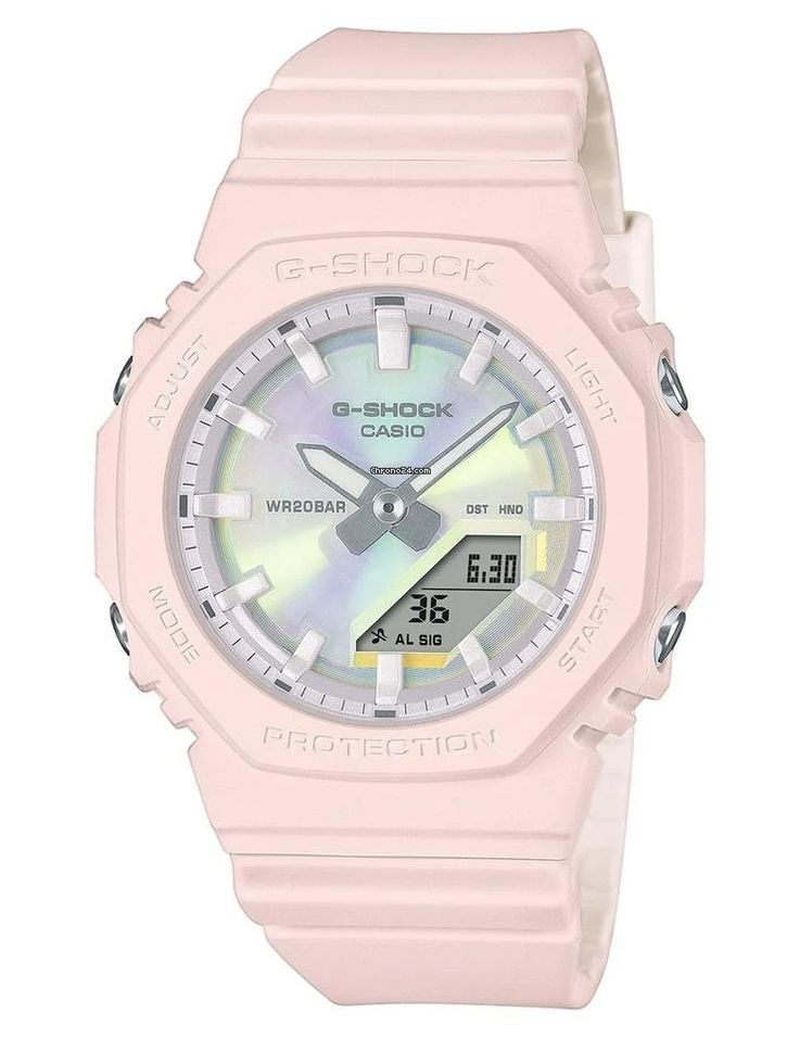 Casio G-shock Oak Compact Tone On Tone Serie - Polarized Dial Serie - Pink, Mop GMA-P2100PC-4AER - Photo n°1