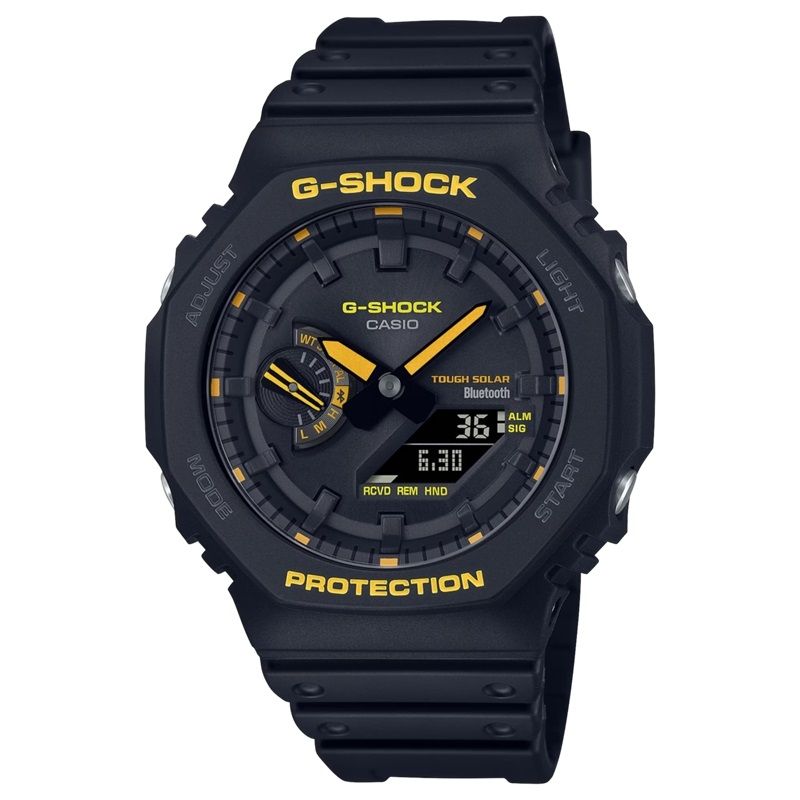 Casio G-shock Oak Evolution - Caution Yellow Serie GA-B2100CY-1AER - Photo n°1
