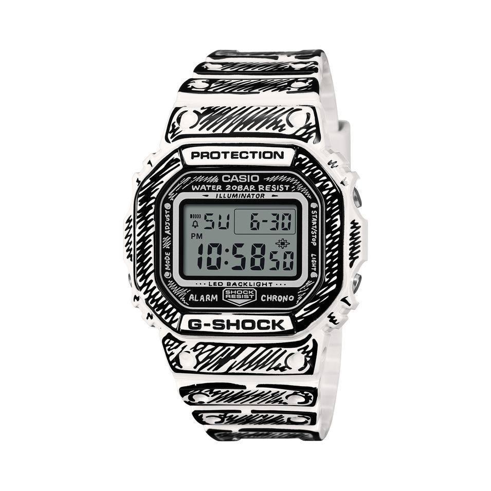 Casio G-shock The Origin - Joshua Vides (l.a. Artist) Collab. - Special Pack DW-5600JV-7ER - Photo n°1