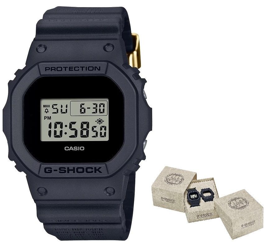 Casio G-shock The Origin - Remaster Black Serie 40th Anniversar By Eric Haze (2 Bezels) DWE-5657RE-1ER - Photo n°1