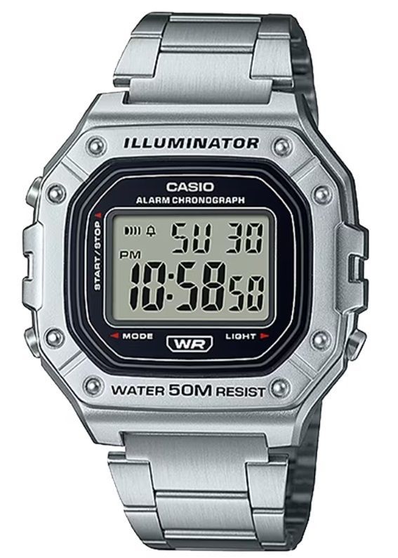 Casio Illuminator W-218HD-1AVDF - Photo n°1