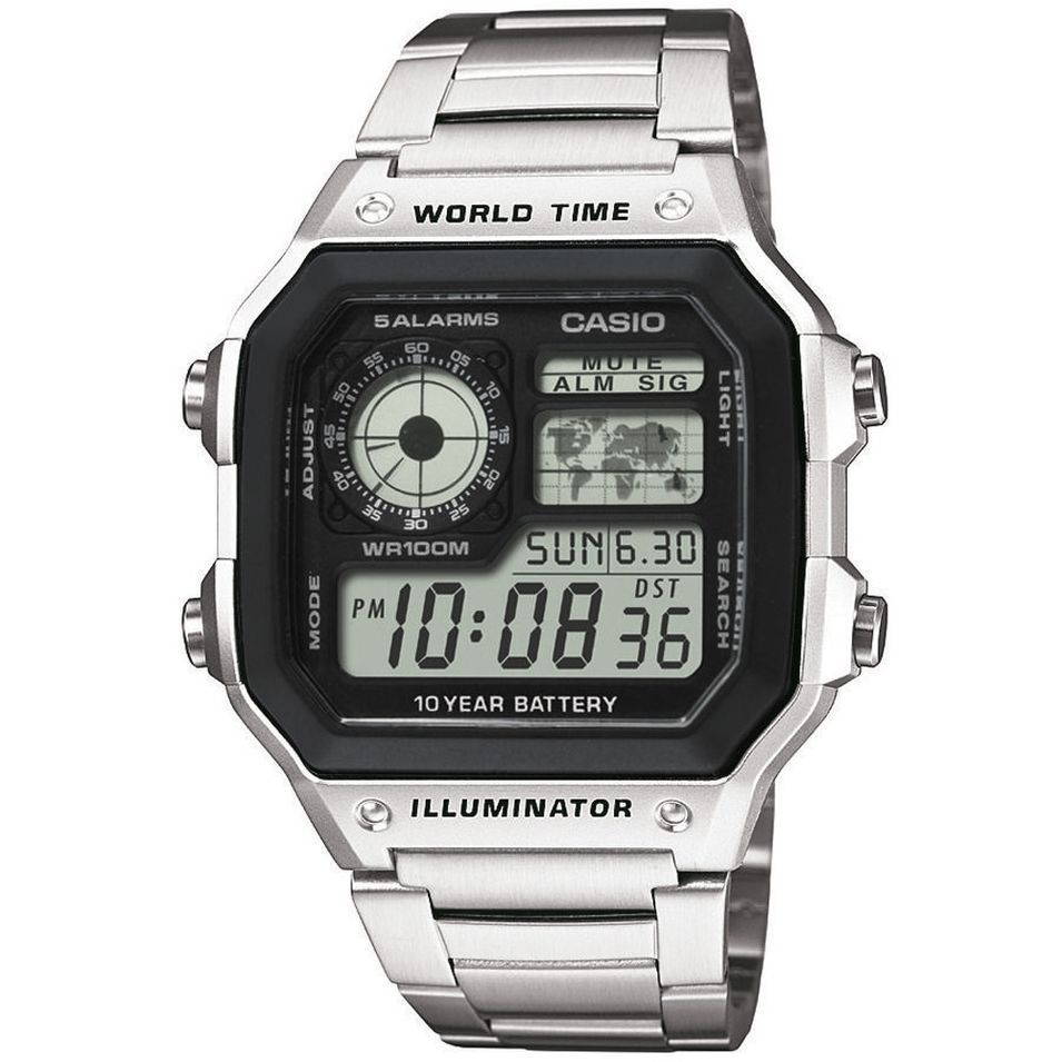 Casio Illuminator Worldtime AE-1200WHD-1AVDF - Photo n°1