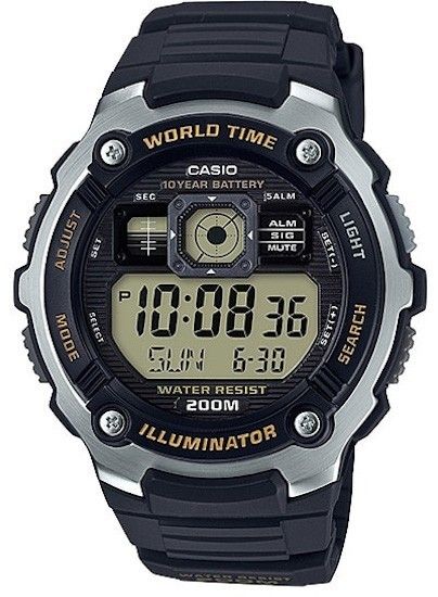 Casio Illuminator Worldtime AE-2000W-9A - Photo n°1