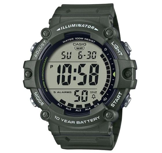 Casio Illuminator Worldtime - Long Strap AE-1500WHX-3AVDF - Photo n°1