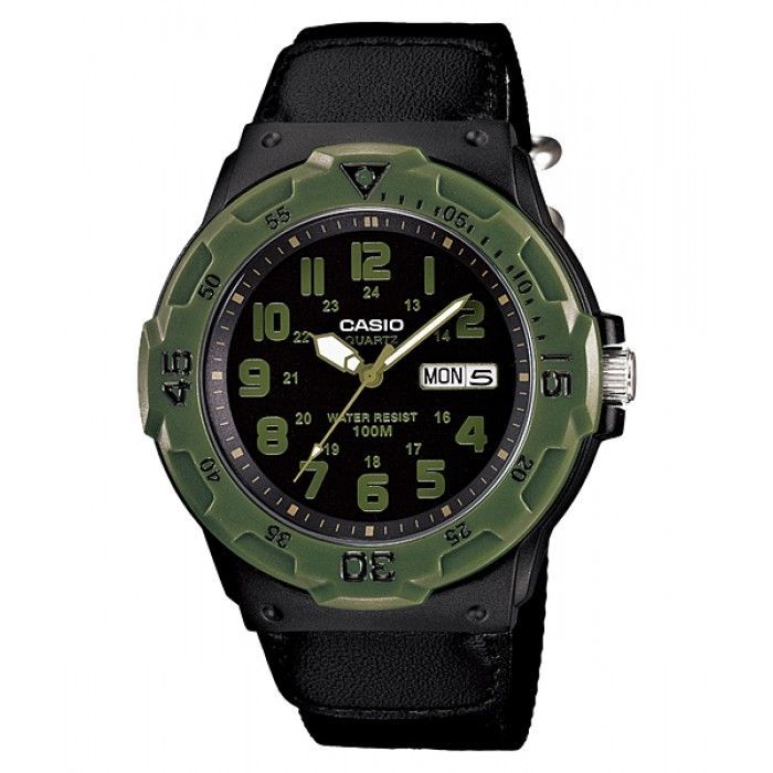 Casio Sport Diver 100m - Black MRW-200HB-1BVEF - Photo n°1