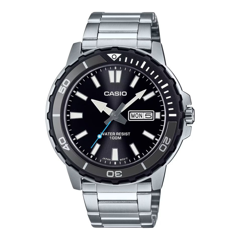 Casio Sport Diver 100m - Black MTD-125D-1A3VDF - Photo n°1