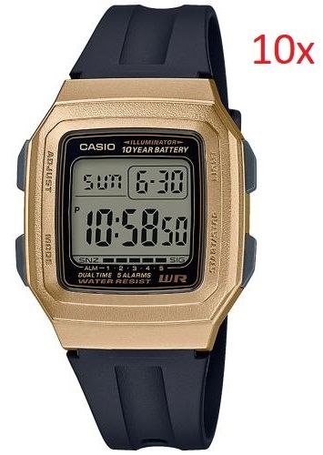 Casio Vintage F-201wam-9avef **pack 10 Pcs** F-201WAM-9AVEF-10 - Photo n°1