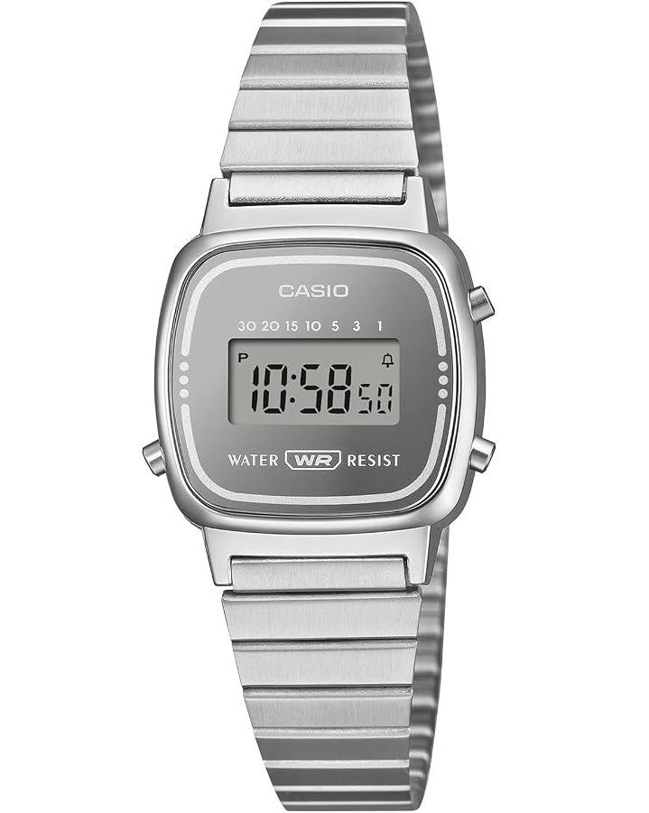 Casio Vintage Iconic Mini Steel - Silver Mesh LA670WES-7AEF - Photo n°1