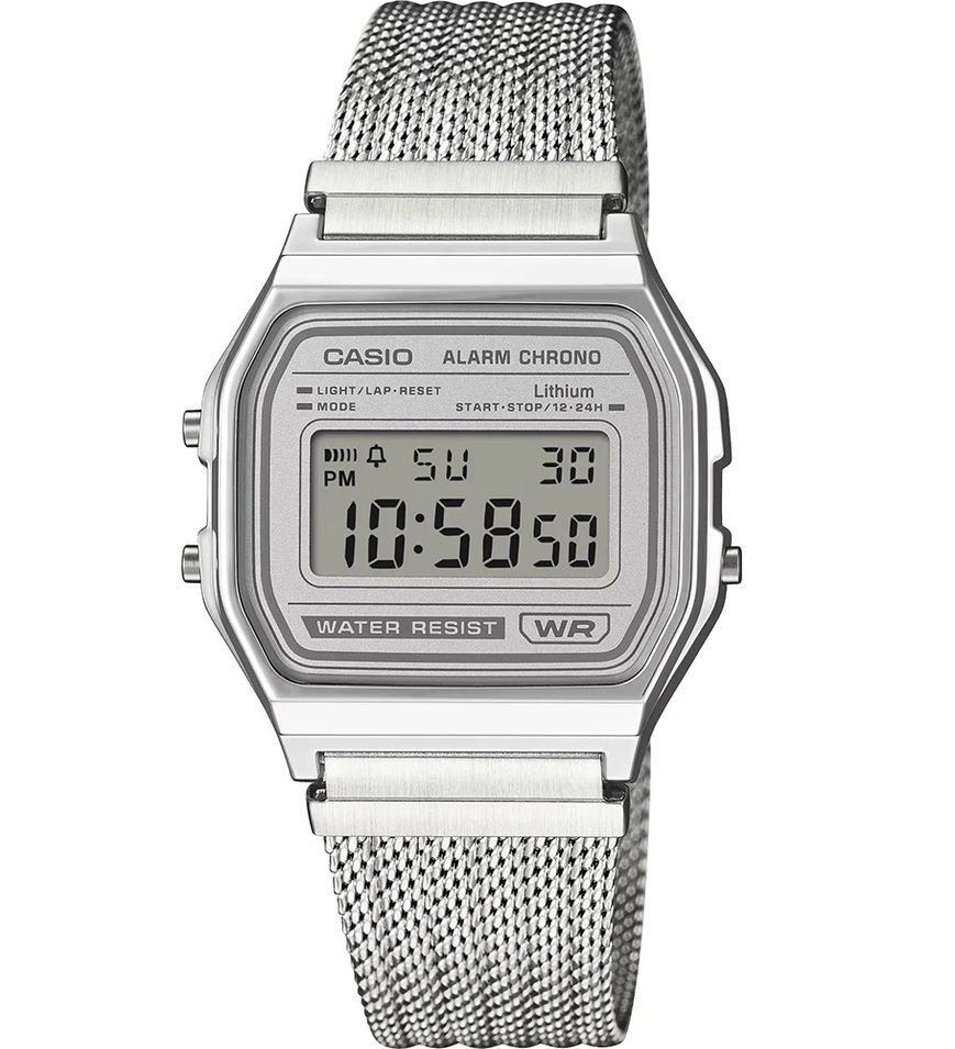 Casio Vintage Iconic - Silver A158WEM-7EF - Photo n°1