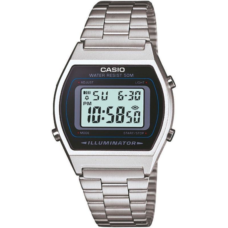 Casio Vintage Unisex Silver B-640WD-1AVDF - Photo n°1
