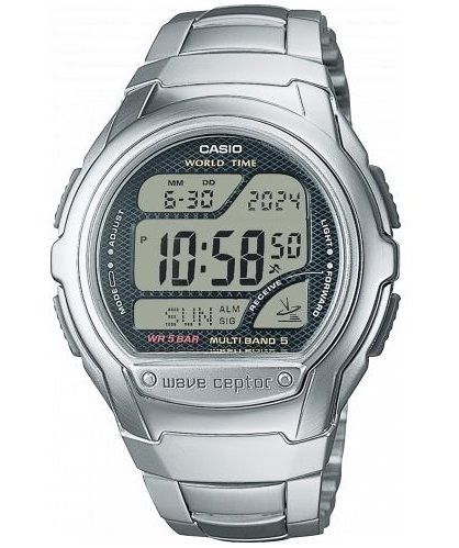 Casio Wave Ceptor - World Time. Radio Controlled. Radio Signal Receiver (eu. Usa. Japan) WV-58RD-1AEF - Photo n°1