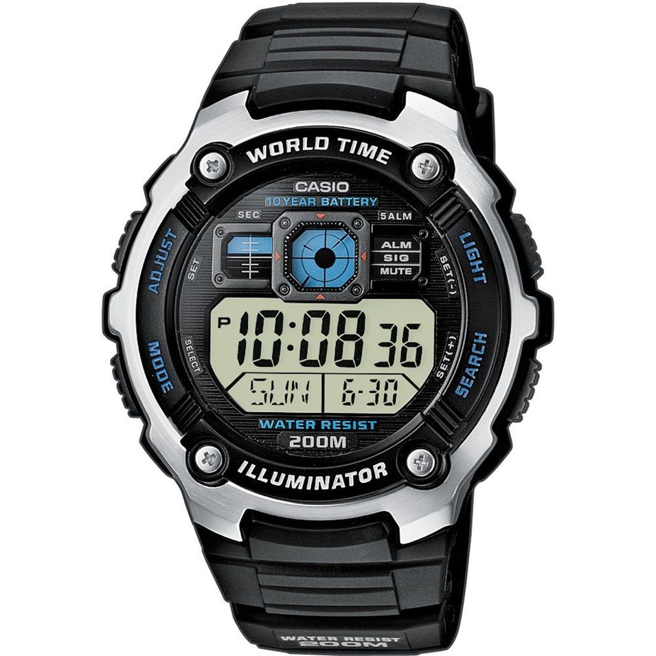 Casio World Time AE-2000W-1AVEF - Photo n°1