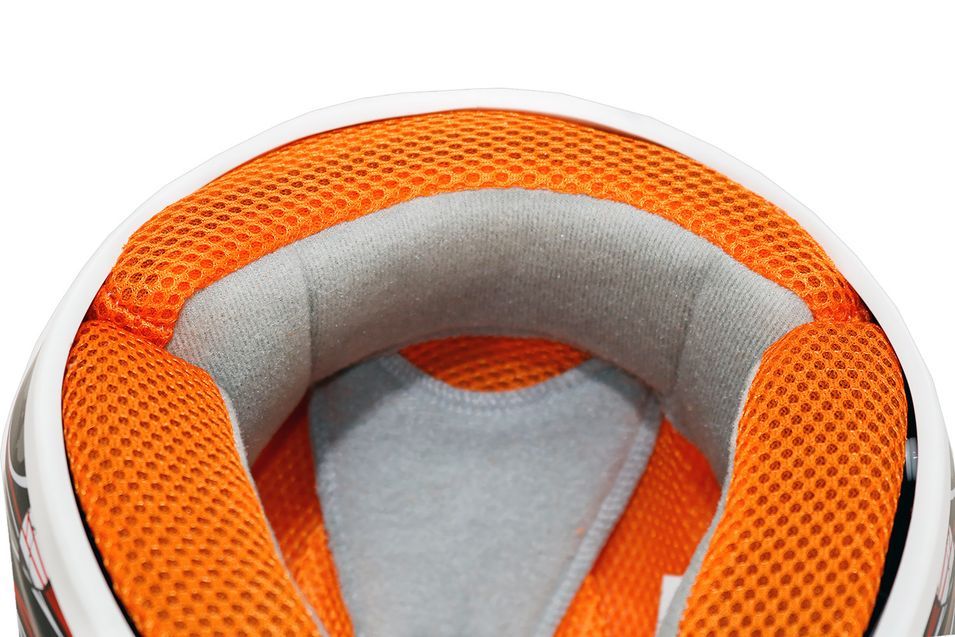 Casque enfant de cross vert brillant Full sport - Photo n°3