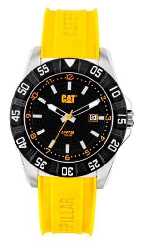 Cat Dp Sport Ss Case. Rubber Strap. Quartz. Data. 44mm Wr 10atm PM.141.22.134 - Photo n°1