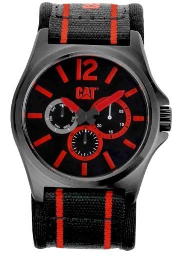 Cat Dp Xl Ss Case. Fabric Strap. Quartz. Day&date. 44mm Wr 10atm PK.169.68.138 - Photo n°1