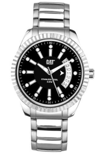 Cat L4 Lady Ss. Dial With Strass. Quartz. Data. 38mm Wr 5atm L4.341.11.121 - Photo n°1