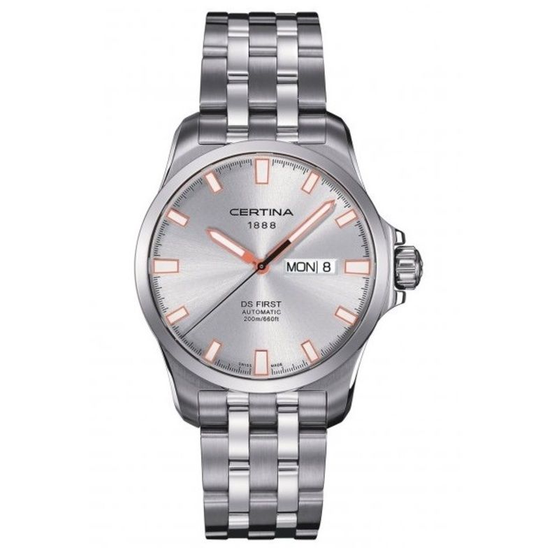 Certina Ds First Automatic, Day-date 200m C014.407.11.031.01 - Photo n°1