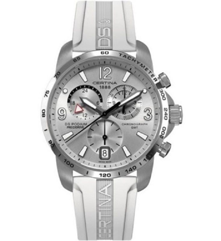 Certina Ds Podium Precidrive Chronograph Gmt Aluminium C001.639.97.037.00 - Photo n°1
