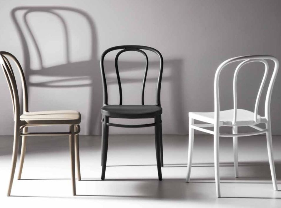 Chaise bistrot - Lot de 4 - Photo n°1