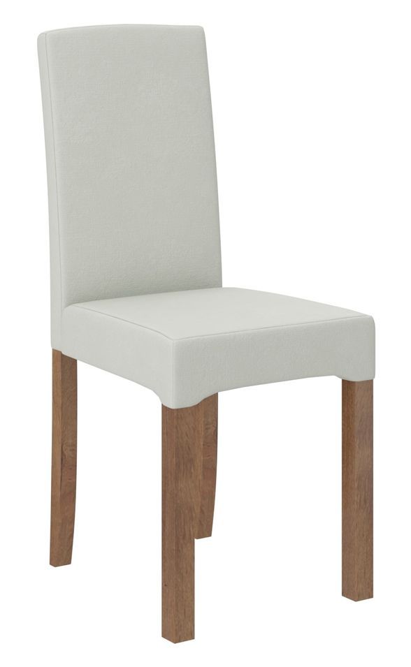 Chaise bois marron et tissu 34 couleurs au choix Zakria - Photo n°1