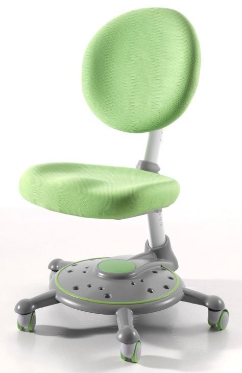 Chaise de bureau polypropylène vert Funny - Photo n°1