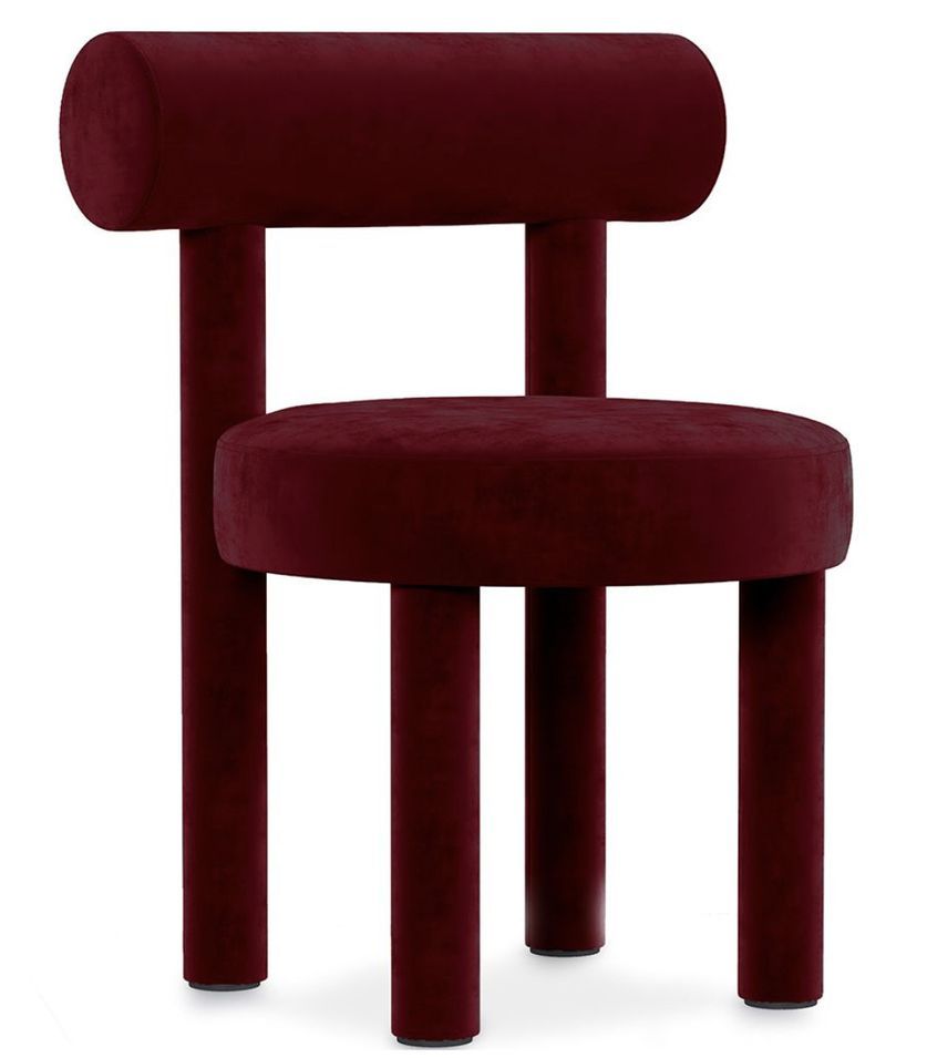 Chaise de salle à Manger en velours Kathe - Doux et luxueux - Photo n°1