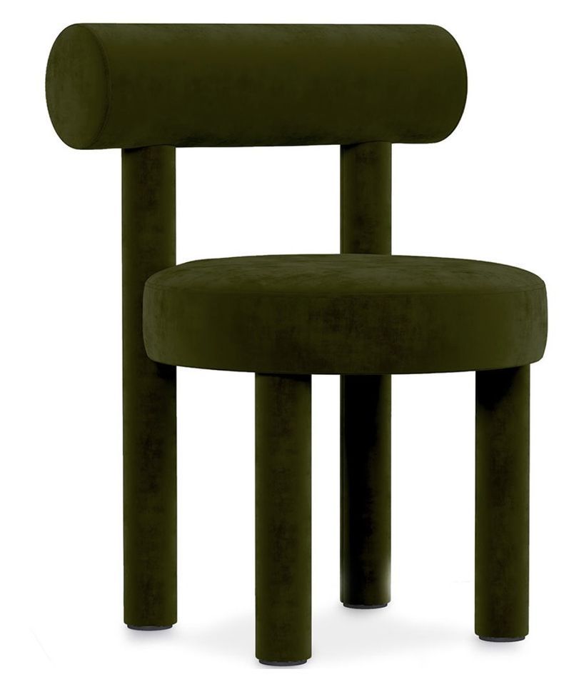 Chaise de salle à Manger en velours Kathe - Doux et luxueux - Photo n°1