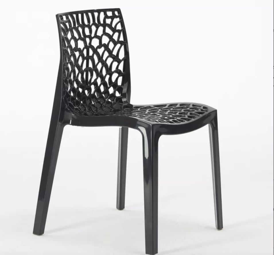 Chaise empilable JARDINA – Usage intérieur/extérieur - Photo n°1