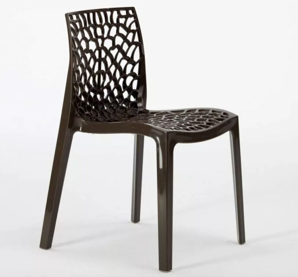 Chaise empilable JARDINA – Usage intérieur/extérieur - Photo n°1