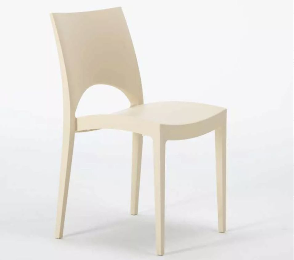 Chaise empilable PARIS – L’alliance du design et de la solidité - Photo n°1