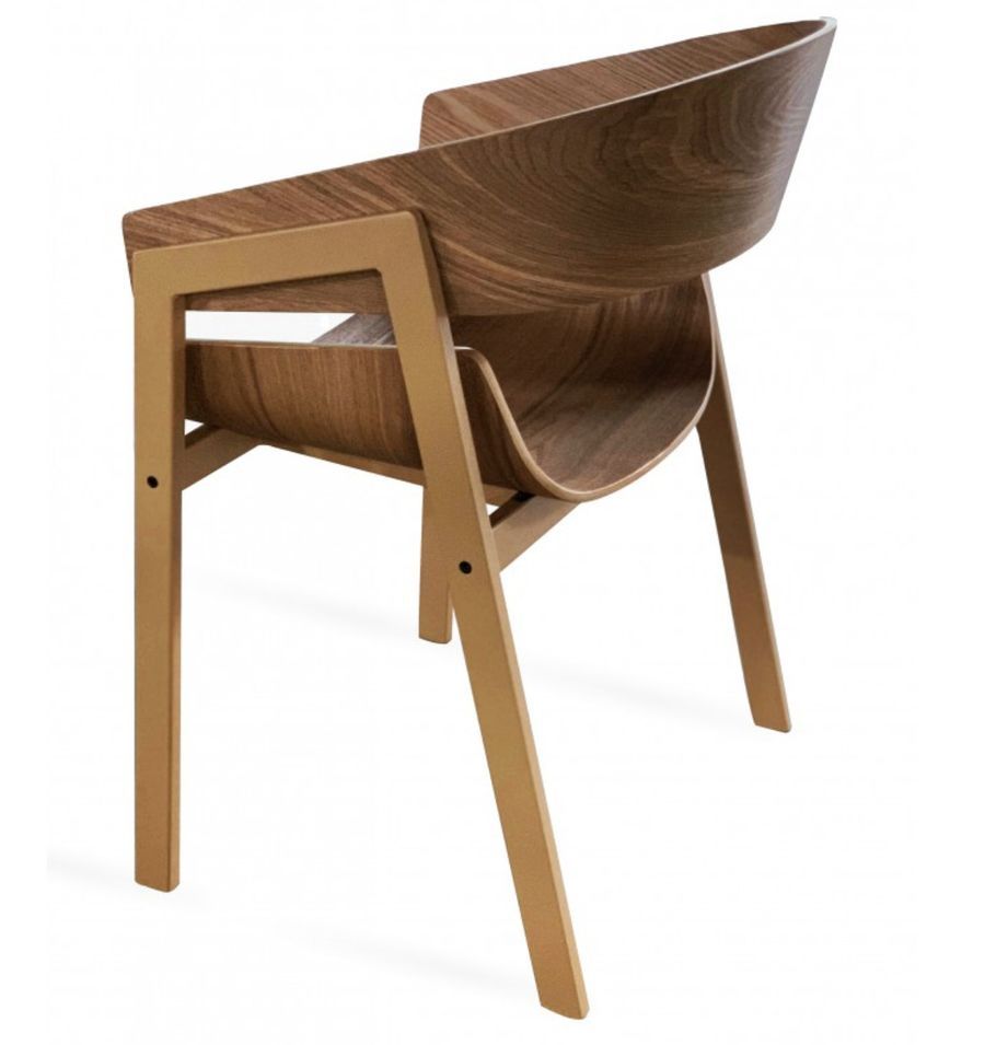 Chaise en bois de frêne naturel Kinbo - Photo n°3