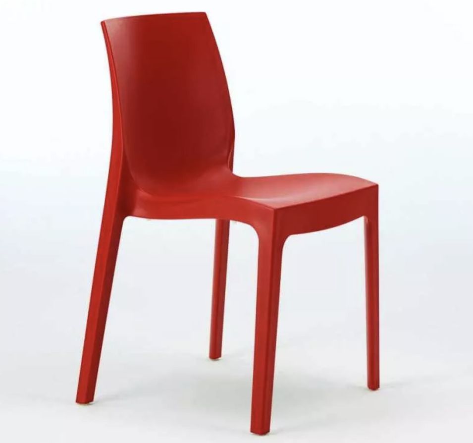 Chaise en polypropylène mat ROMIA - Usage intérieur/extérieur - Photo n°1