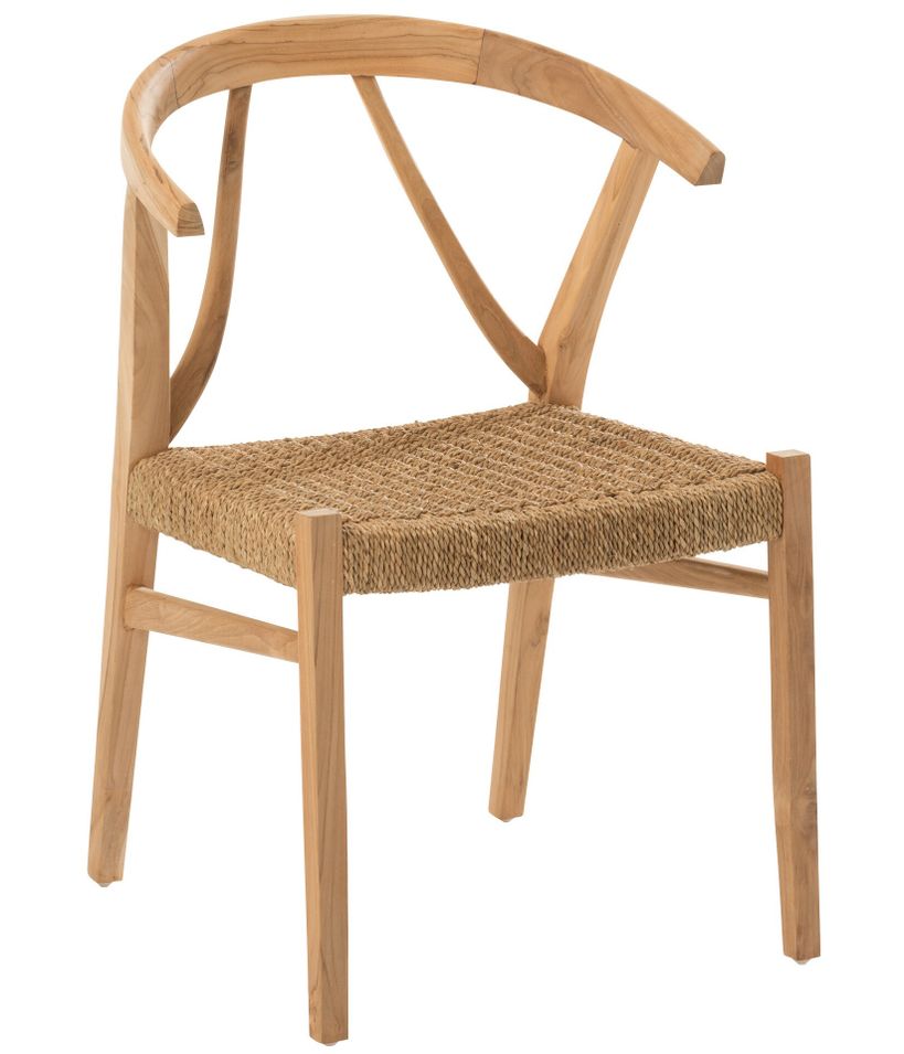 Chaise en teck naturel Alko - Photo n°1