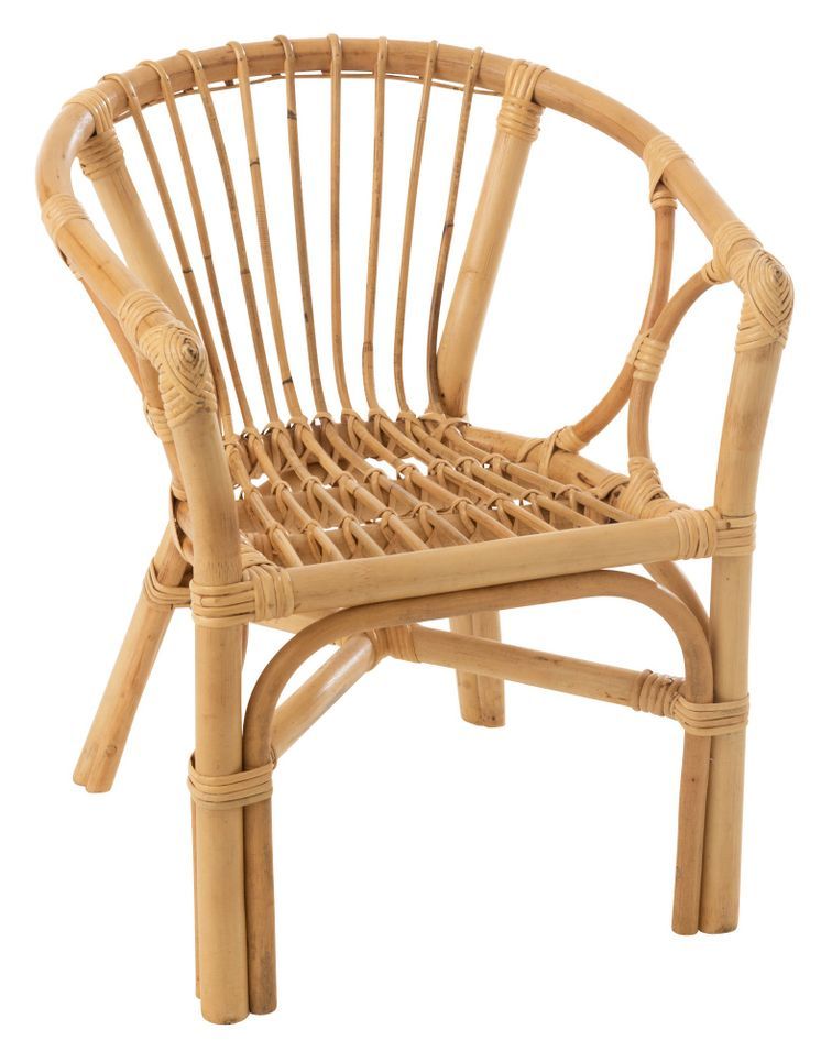 Chaise enfant rotin naturel Filou L 45 cm - Photo n°1