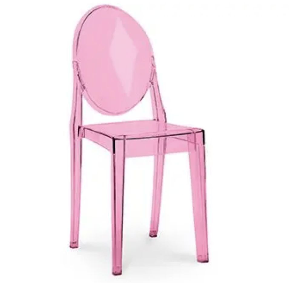Chaise enfant transparent ELIZA - Photo n°1