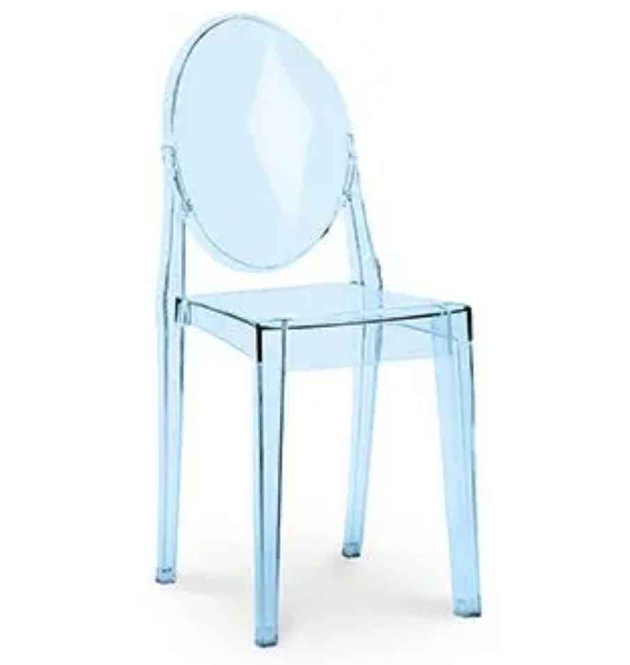 Chaise enfant transparent ELIZA - Photo n°1