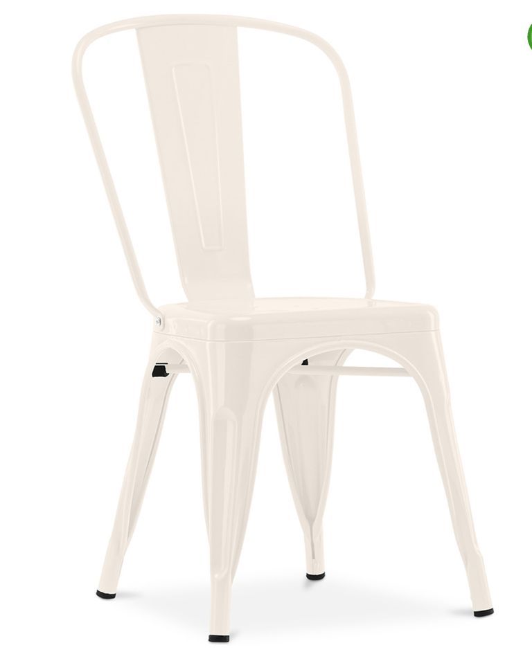 Chaise industrielle acier brillant renforcé Kalax - Haut de gamme - Photo n°1