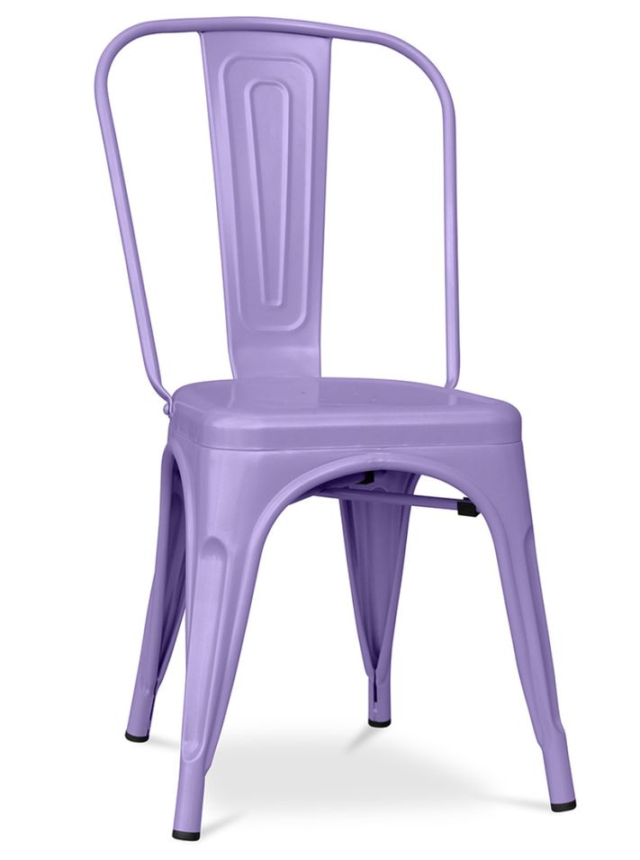 Chaise industrielle acier mat renforcé Kalax - Haut de gamme - Photo n°1