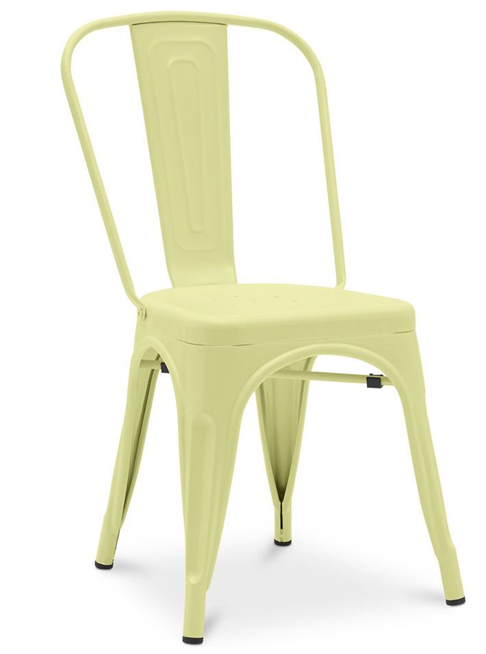 Chaise industrielle acier mat renforcé Kalax - Haut de gamme - Photo n°1