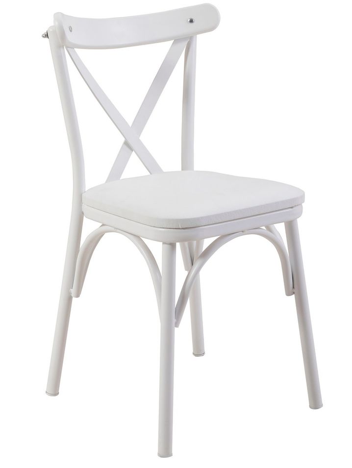 Chaise Kortal en bois et métal - Élégance rustique pour la cuisine - Photo n°1