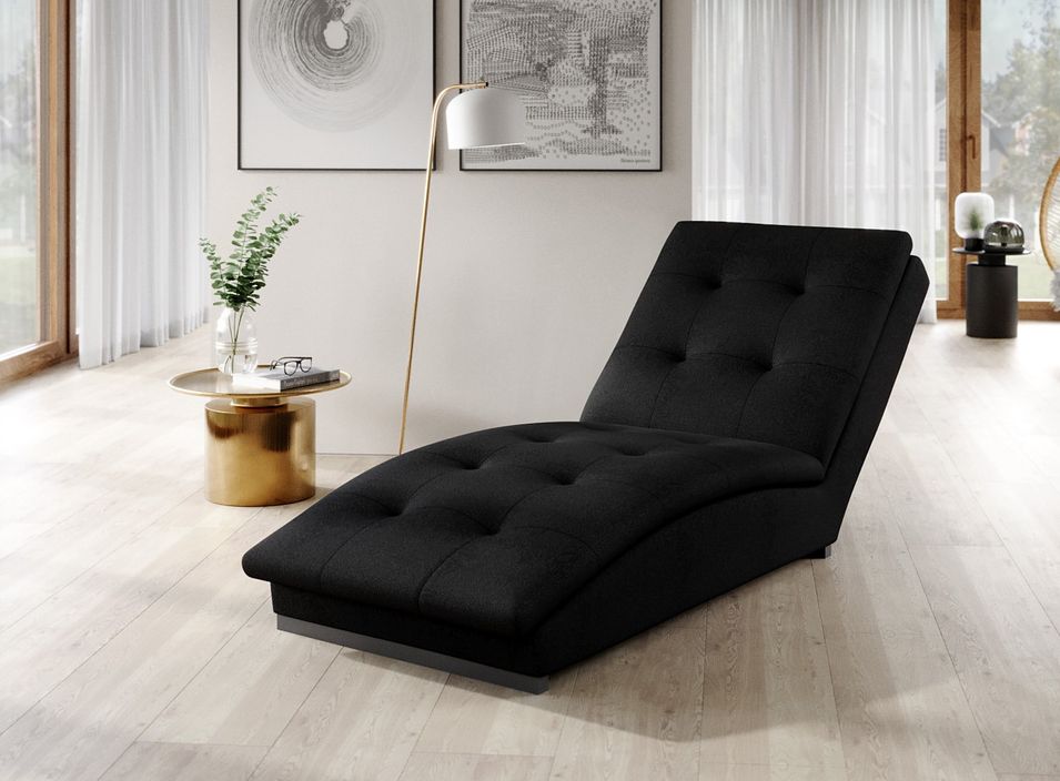 Chaise longue en tissu BORA – Confort allié à la modernité - Photo n°1
