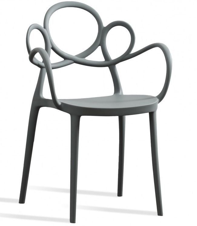 Chaise polypropylène MALIANO – Intérieur et extérieur - Photo n°1