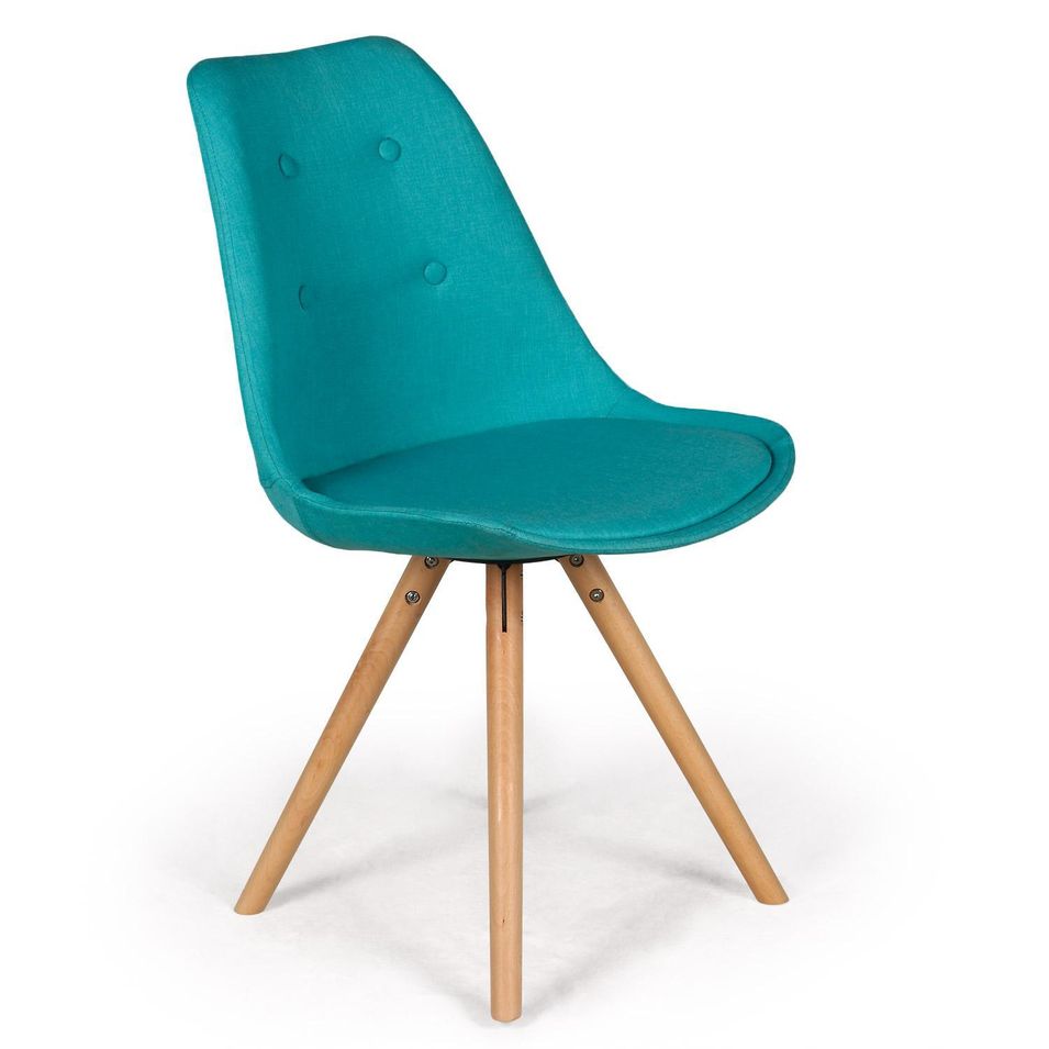 Chaise Scandinave Bleu Pino - Photo n°1