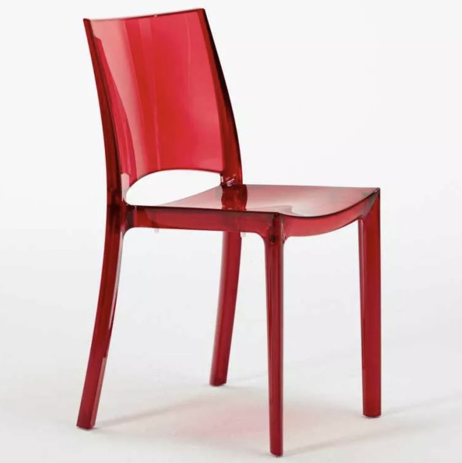Chaise transparente SIDE - Photo n°1