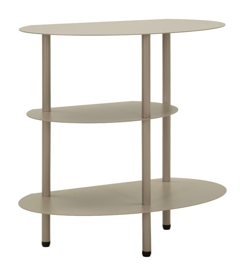 Chemin de lit saturn gris coquille cm 49,5x27,5x49,5 - Photo n°1